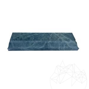Teos Marbre vert M10 Moulure, 10 x 30.5 x 2 cm