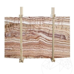 Tigre Onyx Poli, 2 cm