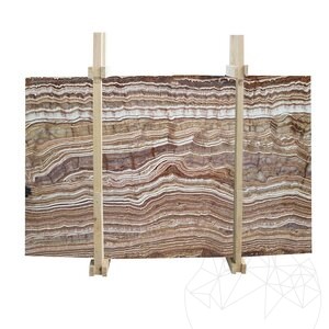Tigre Onyx Poli, 2 cm