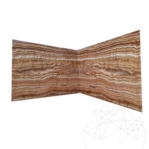 Tigre Onyx Poli, 2 cm
