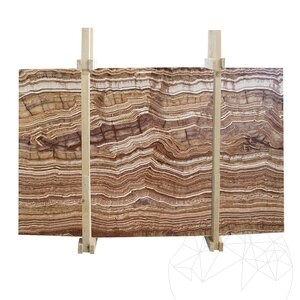 Tigre Onyx Poli, 2 cm