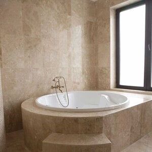 Travertin adouci à coupe transversale Classic PREMIUM, 45.7 x 30.5 x 1.2 cm