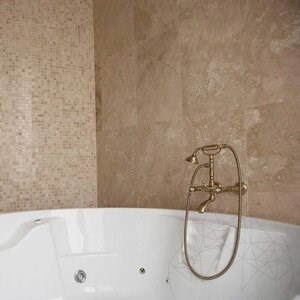 Travertin adouci à coupe transversale Classic PREMIUM, 45.7 x 30.5 x 1.2 cm