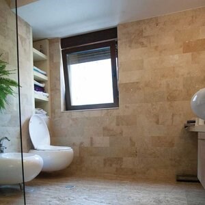Travertin poli croisé Classic PREMIUM, 40.6 x 20.3 x 1.2 cm