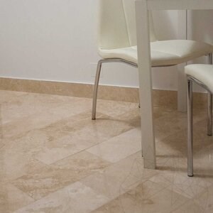 Travertin adouci à coupe transversale Classic PREMIUM, 40.6 x 20.3 x 1.2 cm
