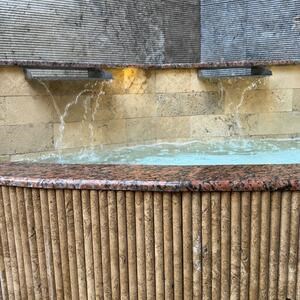 Travertin Latte M2 Moulure, 2 x 2 x 30.5 cm