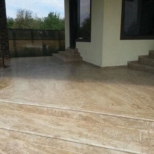 Latte PREMIUM Travertin poli, 60 x 30 x 2 cm