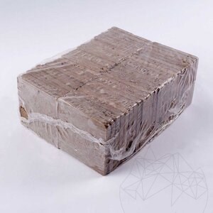 Travertin Noce Cross Cut Tumbled, 10 x 10 x 1 cm