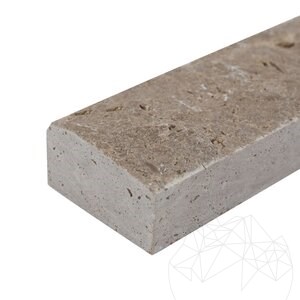Travertin fendu de Noce, 5 cm x FL x 2.2 cm