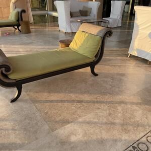 Travertin PREMIUM classique coupe transversale adouci, 122 x 61 x 1.2 cm