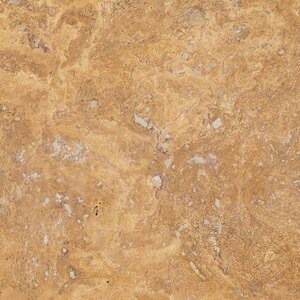Travertin jaune taillé en croix adouci, 61 x 30.5 x 1.2 cm
