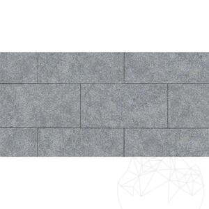 Pierre frittée L'ALTRA PIETRA Colosseo Gletcher Grau, 120 X 40 X 2 cm, R11 - Antidérapant pour usage extérieur