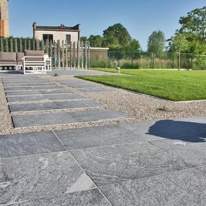 Pierre frittée L'ALTRA PIETRA Colosseo Grigioni, 60 X 60 X 2 cm, R11 - Antidérapant pour usage extérieur