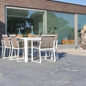 Pierre frittée L'ALTRA PIETRA Colosseo Grigioni, 60 X 60 X 2 cm, R11 - Antidérapant pour usage extérieur