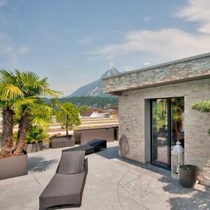 Pierre frittée L'ALTRA PIETRA Colosseo Grigioni, 60 X 60 X 2 cm, R11 - Antidérapant pour usage extérieur