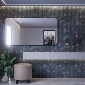 Dalle Black Forest Grid Design 2CM