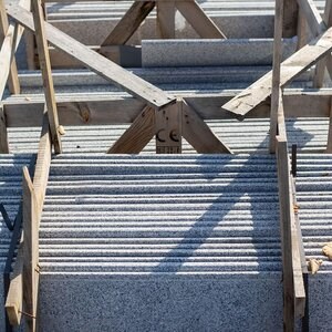Granit sablé Bianco Sardo: dalles à découper, 2 cm, Article pour projets spéciaux
