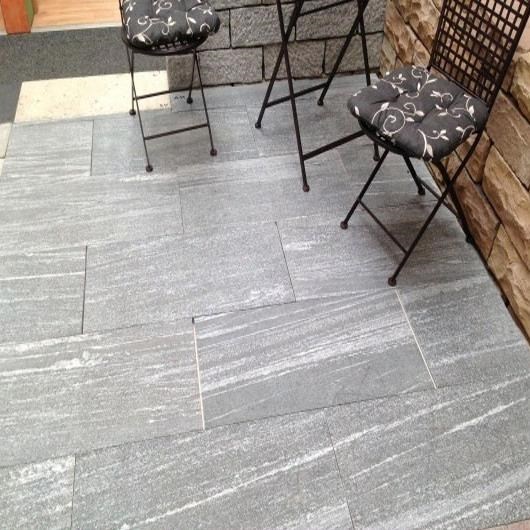 Granit finition cuir gris 60 x 30 x 1,5 cm 