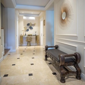 Marbre poli Crema Royal, 120 x 60 x 2 cm