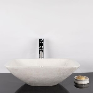 Lavabo Matia Marbre Cappucino BRTA, 50 x 40 x 13 cm