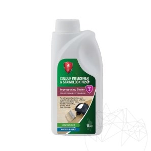 LTP Premium Colour Intensifier H2O, imperméabilisation ECO avec intensificateur de couleur pour pierre naturelle, 1 L