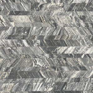 Panneau flexible Marble SKIN 3D Express - Brazil White, 60x15 cm, auto-adhésif 3M pour le revêtement intérieur