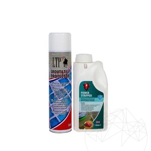 Kit LTP pour le nettoyage en profondeur et le scellement des carreaux de céramique