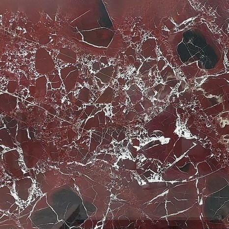 Rosso Levanto Pavé de Marbre Poli, 2 cm