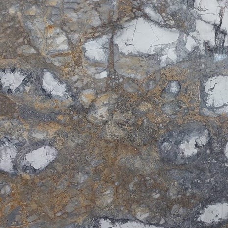 Invisible Grey Polished Marble Slab, 2 cm