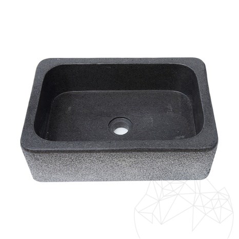 Lavabo de salle de bain, Panthère noire
