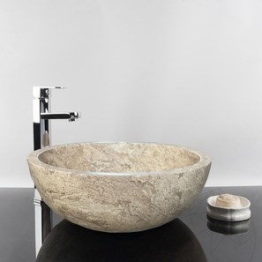 Lavabo Matia Latte Travertine RS-5 42 x 15 cm