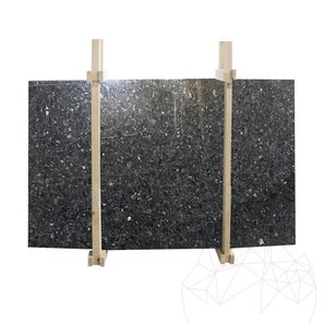 Dalle Labradorite Finition Cuir Extra Bleu 2 cm