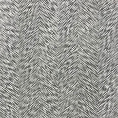Dalle Carrara White Tile(Chevron Design) 2CM