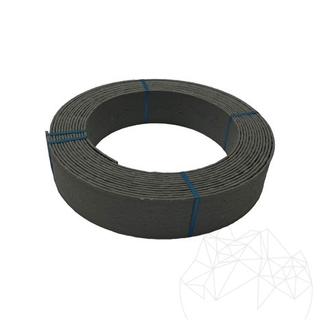 Bordure pour jardin, gris (H -14 cm, 25 ml/rouleau)