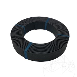 Bordure pour jardin, noir, H - 20 cm, 15 ml/rouleau
