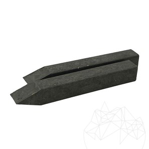 Piquet d'ancrage pour bordure de jardin, gris, 30 cm, pack de 10 pièces