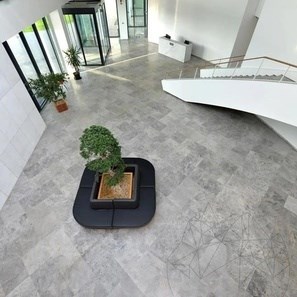 Carrelage sol et mur Marbre Tundra Matt 61 x 40.6 x 1.2 cm