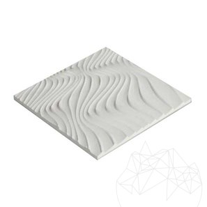 Marbre de sable du désert de New York, 30,5 x 30,5 cm