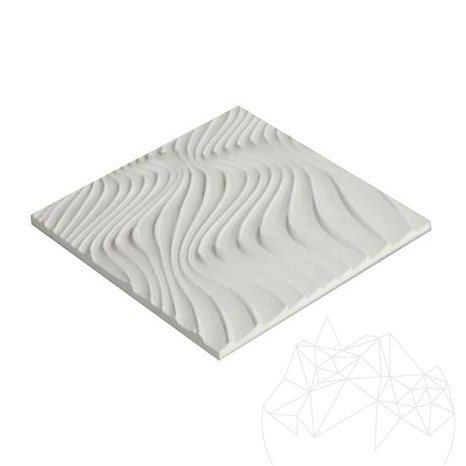Marbre de sable du désert de New York, 30,5 x 30,5 cm