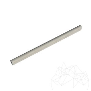 Moulure Lymra M2 en pierre calcaire, 1.5 x 2 x 30.5 cm