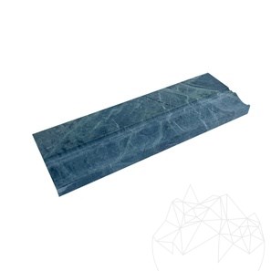 Teos Marbre vert M10 Moulure, 10 x 30.5 x 2 cm