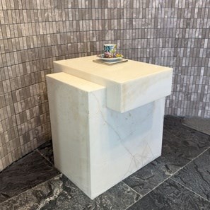 Table Quadra Bianco Onyx
