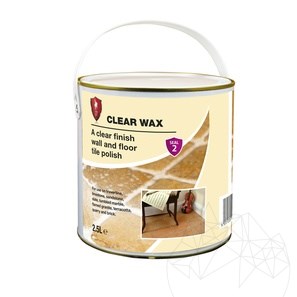 LTP Profesional Clear Wax, cire pour polir la pierre naturelle, la brique, les surfaces en terre cuite, 2.5 L