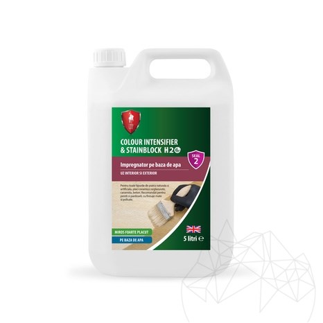 LTP Premium Colour Intensifier H2O, imperméabilisation ECO avec intensificateur de couleur pour pierres naturelles, 5 L