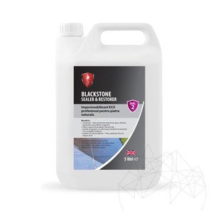 LTP Profesional BLACKSTONE, imperméabilisant écologique pour la restauration de revêtements extérieurs, pour pierre naturelle, 5 L
