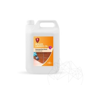 LTP Profesional Huile de lin bouillie, traitement protecteur, pour la terre cuite, 5 L