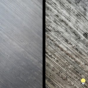 Ardoise flexible translucide SKIN 2mm - Ligne noire, 280 x 125 cm | Eclairage d'ambiance, intérieur et extérieur