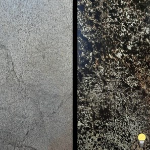 Ardoise flexible translucide SKIN 2mm - Silver Shine Gold, 185 x 61 cm | Eclairage d'ambiance, intérieur et extérieur