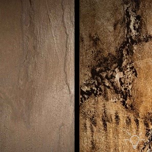 Ardoise flexible translucide SKIN 2mm - AuBurn, 122x61 cm | Eclairage d'ambiance, intérieur et extérieur