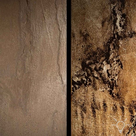 Ardoise flexible translucide SKIN 2mm - AuBurn, 185 x 61 cm | Éclairage d'ambiance, intérieur et extérieur
